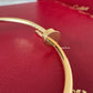 CARTIER 18KT Yellow Gold Small JUC Juste Un Clou Bracelet Size 15