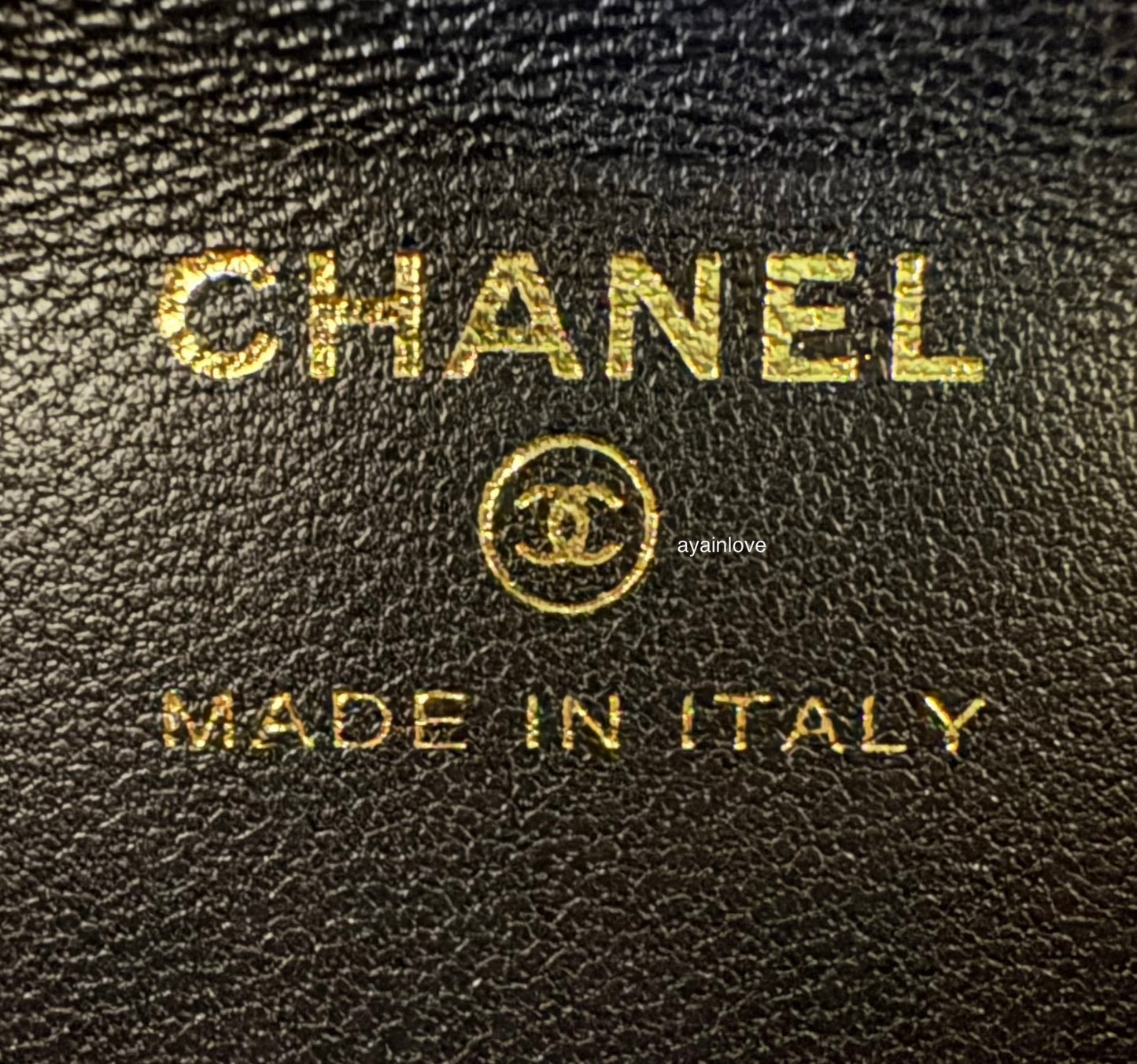 CHANEL 23A Black Lambskin CC Pearl Frame Clutch Bag Light Gold Hardware