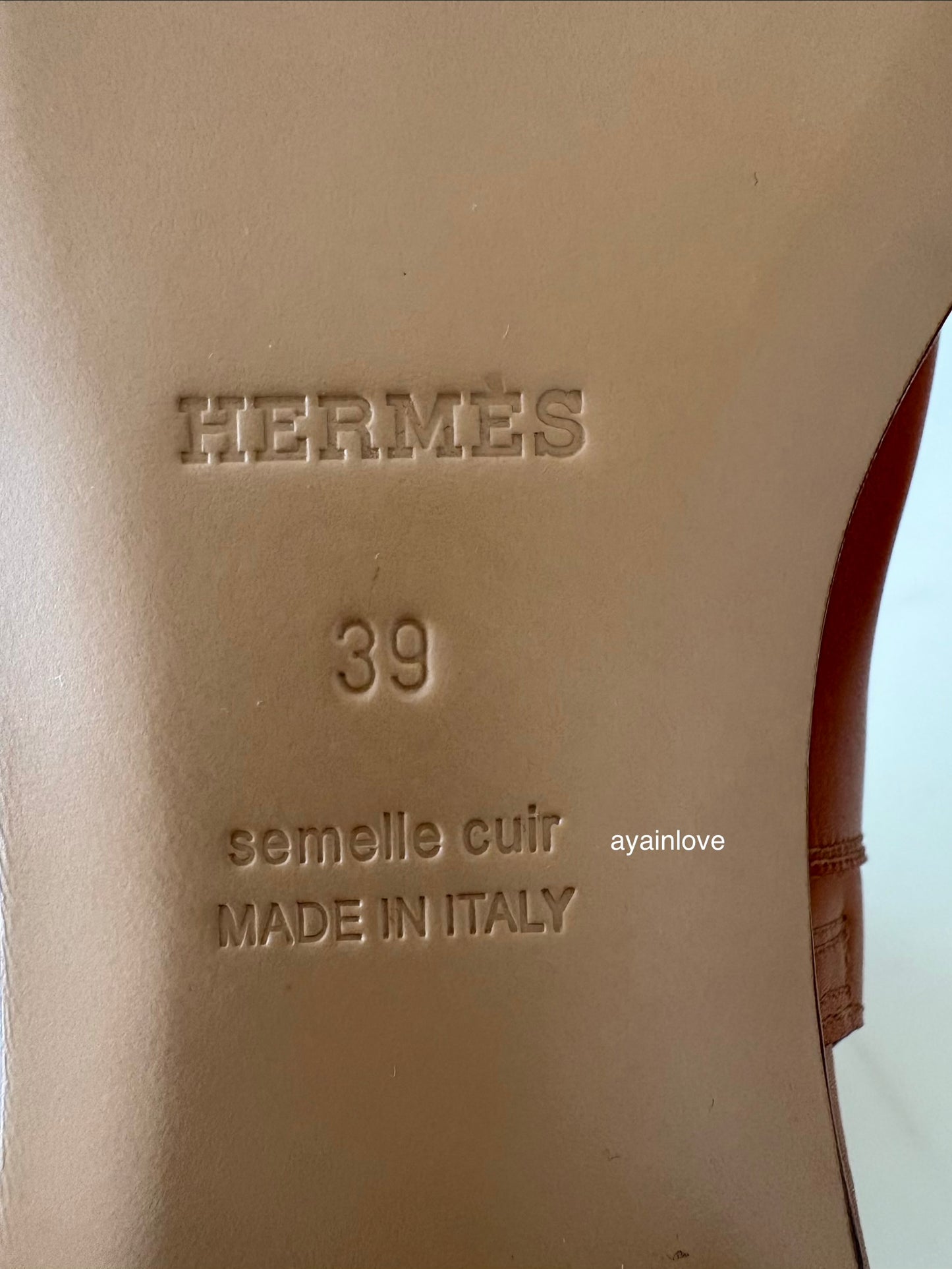 HERMES Naturel Brown Calfskin Neo Ankle Kelly Boots Shoes Palladium Hardware Size 39