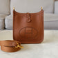 HERMES Mini Evelyne TPM 16 Amazone Gold Clemence Gold Hardware Z Stamp