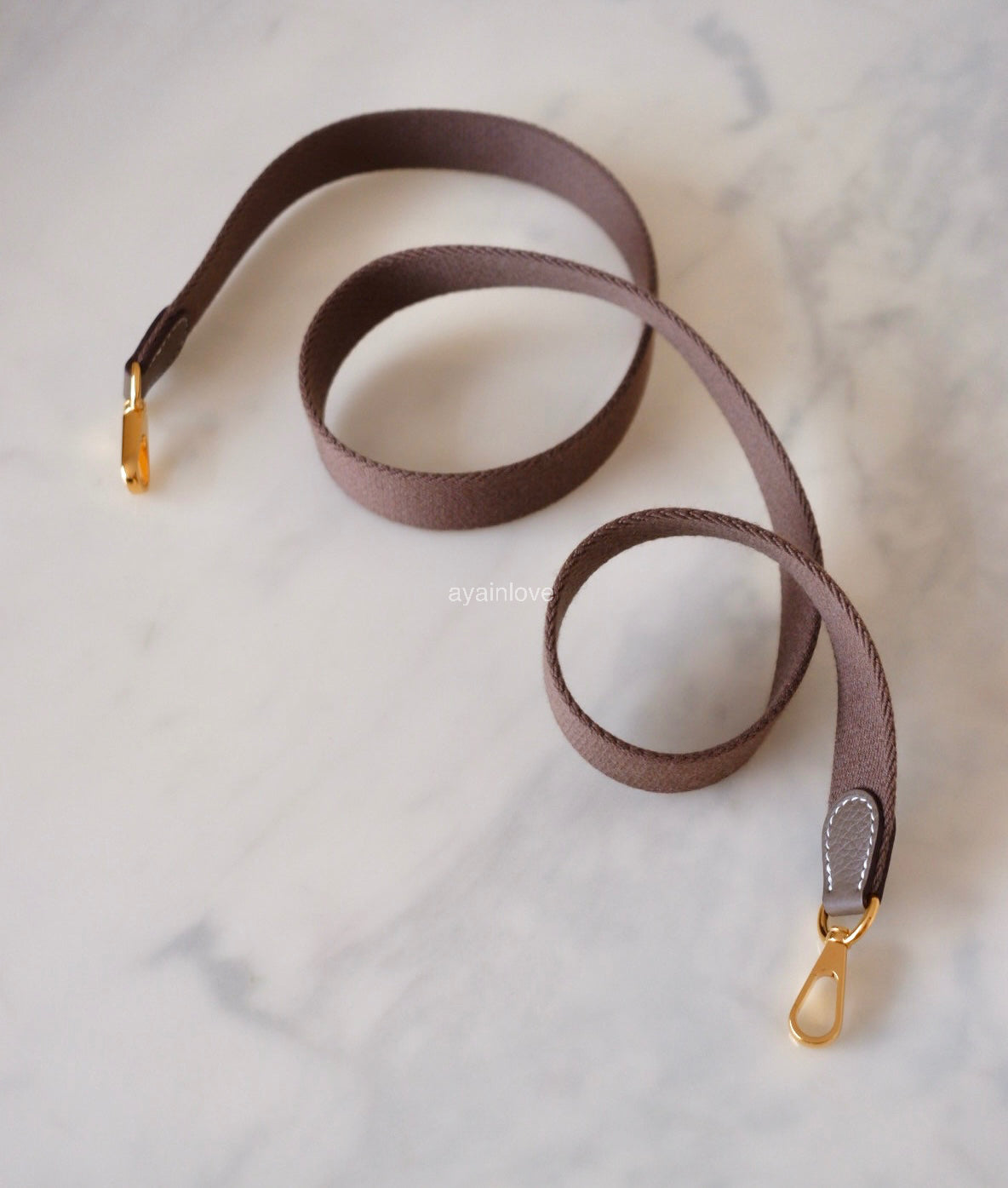 HERMES Mini Evelyne TPM 16 Amazone Etoupe Clemence Gold Hardware U Stamp