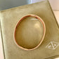 Van Cleef Arpels VCA Signature Perlee 18KT Rose Gold Bracelet Size Large