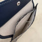 GOYARD St Saint Louis PM Navy Blue Tote Bag