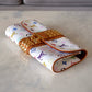 LOUIS VUITTON Courtney White Multicolour Murakami Clutch Bag Gold Hardware