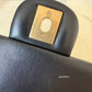 CHANEL 24S Black Lambskin Twin Pearls Quilted Mini Flap Bag Adjustable Gold Hardware