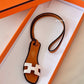 HERMES Oran Sandal Beige Brown Bag Charm