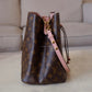 LOUIS VUITTON LV NeoNoe MM Pink Monogram Bucket Bag Gold Hardware