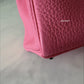 HERMES Kelly 35 Pink Rose Lipstick Togo Palladium Hardware Q Square Stamp