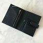 HERMES Bearn Compact Wallet Epsom Black Noir Palladium Hardware C Stamp