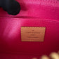 LV LOUIS VUITTON Limited Edition Pink V Voyage Grenade Monogram Cosmetic Pouch