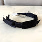 CHANEL 21B Black Silk Ribbon CC Headband Bandeau