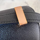 HERMES Constance 24 Noir Black Epsom Rose Gold Hardware D Stamp