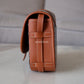 GOYARD Belvedere PM Goyardline Canvas/Calfskin Tan Black Messenger Bag Silver Hardware