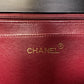 CHANEL Vintage Black Quilted Maxi XL Jumbo Classic Single Flap Oversized CC Bag 24KT Gold Plated Hardware Series 3