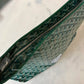 GOYARD Green Goyardine Hobo Boheme PM Bag with Blue Heart Stamp