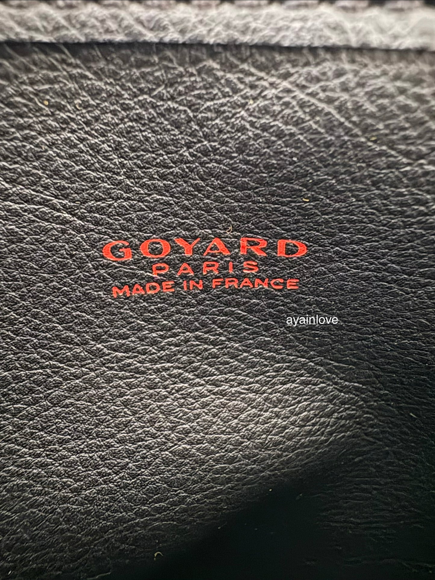 GOYARD Anjou Mini Goyardline Canvas/Calfskin Reversible Tote Bag