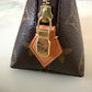 LV LOUIS VUITTON Limited Edition Pink V Voyage Grenade Monogram Cosmetic Pouch