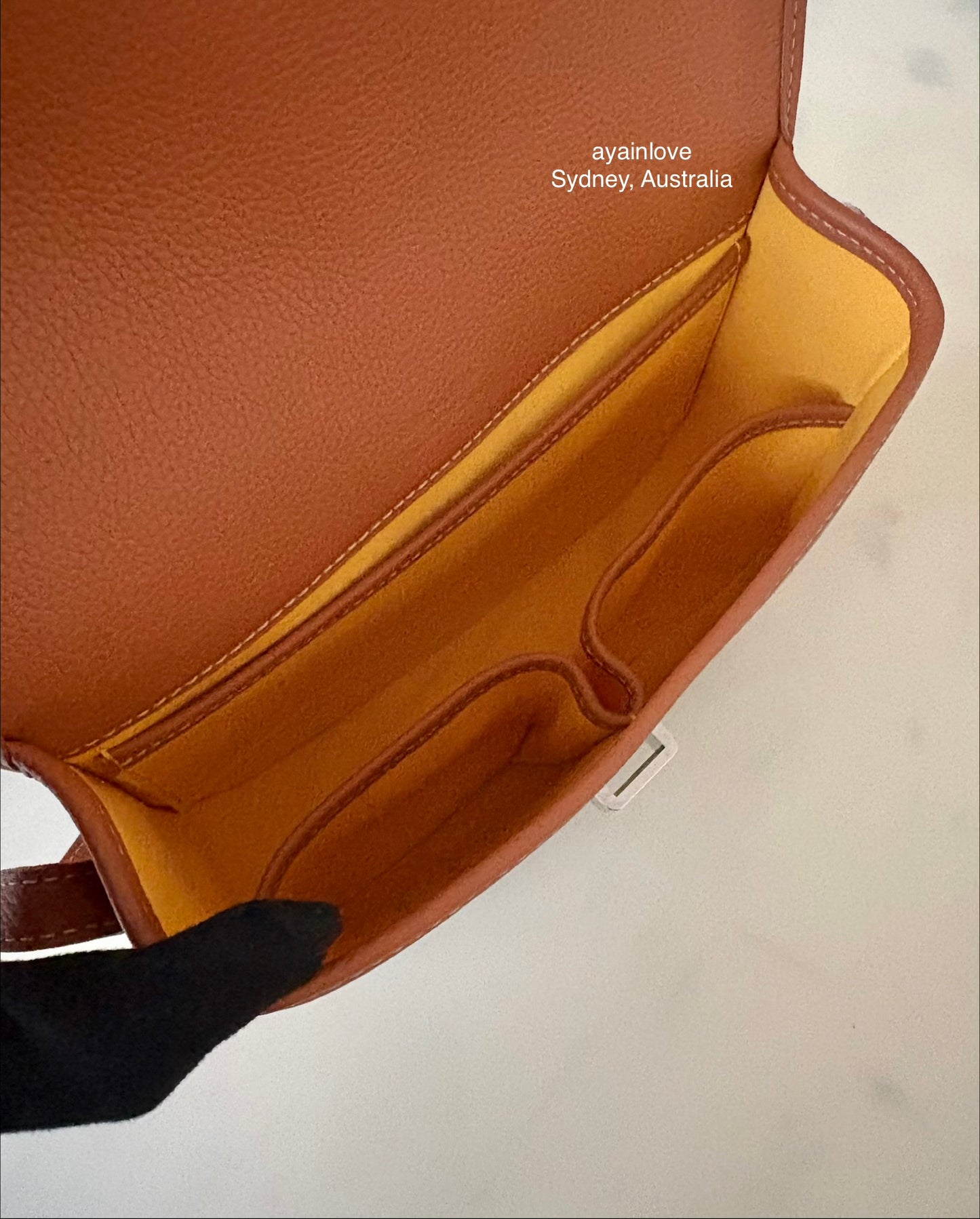 GOYARD Belvedere PM Goyardline Canvas/Calfskin Tan Black Messenger Bag Silver Hardware