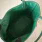GOYARD Anjou Mini Green Goyardline Canvas/Calfskin Reversible Tote Bag