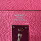 HERMES Kelly 35 Pink Rose Lipstick Togo Palladium Hardware Q Square Stamp