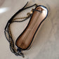 CHANEL Beige Black Calf Skin Medium Gabby Gabrielle Bag Mixed Hardware