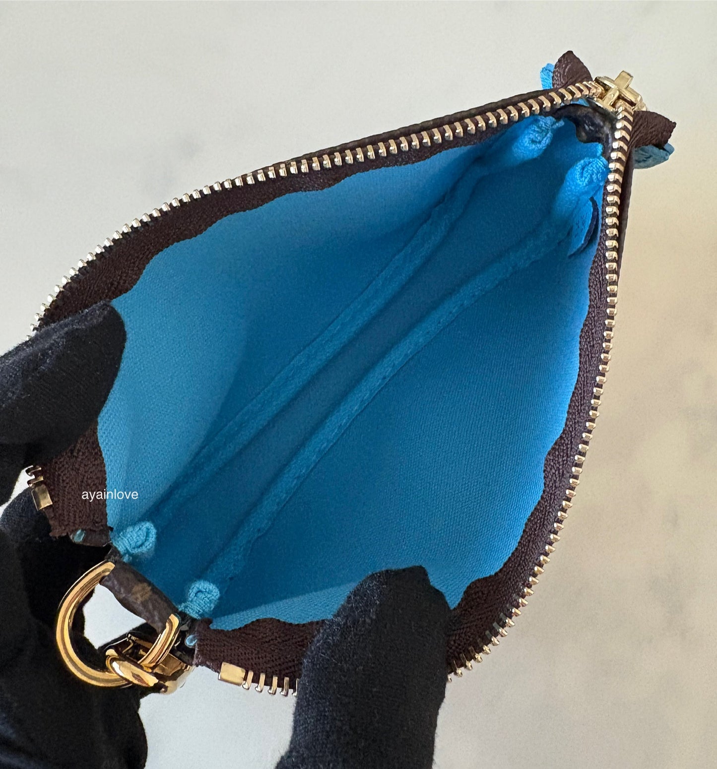 LOUIS VUITTON LV Holiday Limited Edition Vivienne Tokyo Japan Animation 2022 Mini Pochette Monogram Gold Hardware