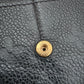 LOUIS VUITTON LV Sarah Black Monogram Empreinte Wallet Gold Hardware