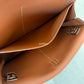 HERMES Halzan 25 Gold Clemence Palladium Hardware B Stamp