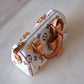 LOUIS VUITTON LV x TM White Multicolour Murakami Nano Speedy Gold Hardware