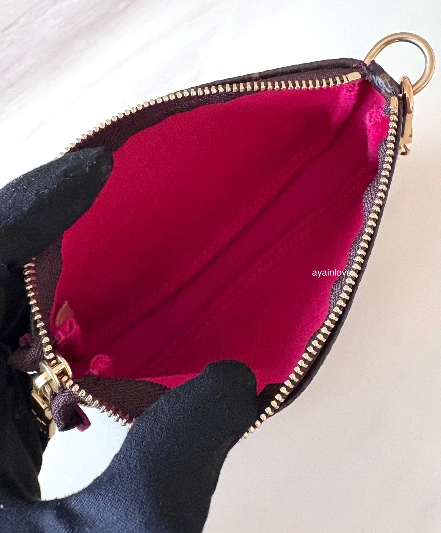 LOUIS VUITTON LV Holiday Limited Edition Vivienne Switzerland Gondola Animation 2022 Mini Pochette Monogram