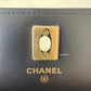 CHANEL 23S Black Caviar Wallet on Chain with Bag Charm Gold Hardware