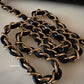 CHANEL Black Lambskin Turnlock Quilted Medium Half Flap Bag Gold Hardware