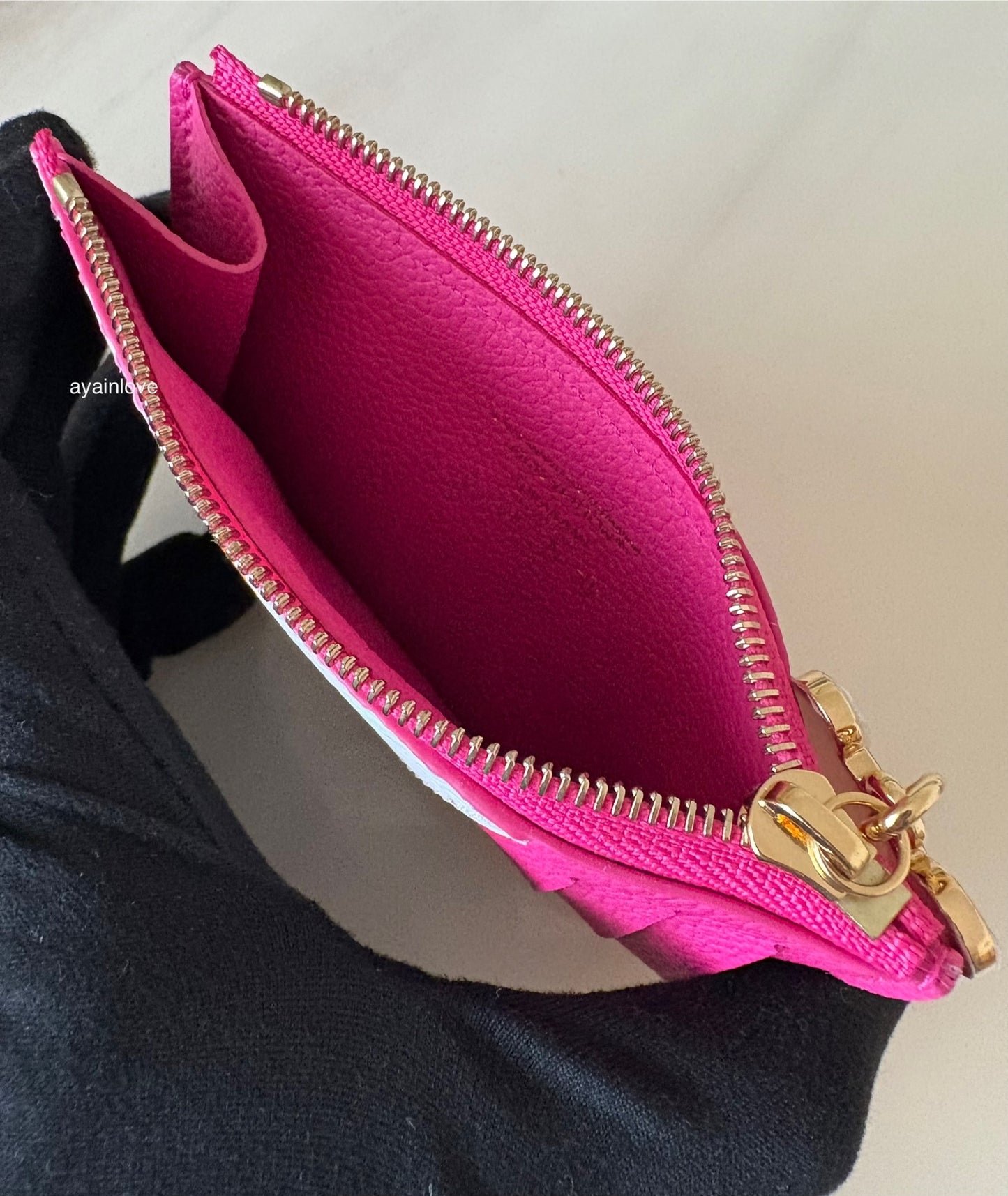 LOUIS VUITTON LV x TM Murakami Kawaii Pink Romy Cardholder