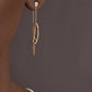 HERMES Chaine d’ Ancre Punk 18KT Rose Gold Earrings