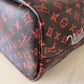 LOUIS VUITTON LV Limited Edition Grace Coddington Catogram Canvas Neverfull MM