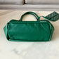 GOYARD Anjou Mini Green Goyardline Canvas/Calfskin Reversible Tote Bag