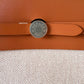 HERMES Herbag Mini Zip 20 Vache Hunter Ecru Beige/Fauve Palladium Hardware W Stamp