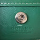 GOYARD Anjou Mini Green Goyardline Canvas/Calfskin Reversible Tote Bag