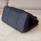 HERMES Garden Party 36 Noir Black Bag Palladium Hardware Stamp U