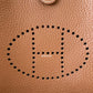 HERMES Mini Evelyne TPM 16 Amazone Gold Clemence Gold Hardware Z Stamp
