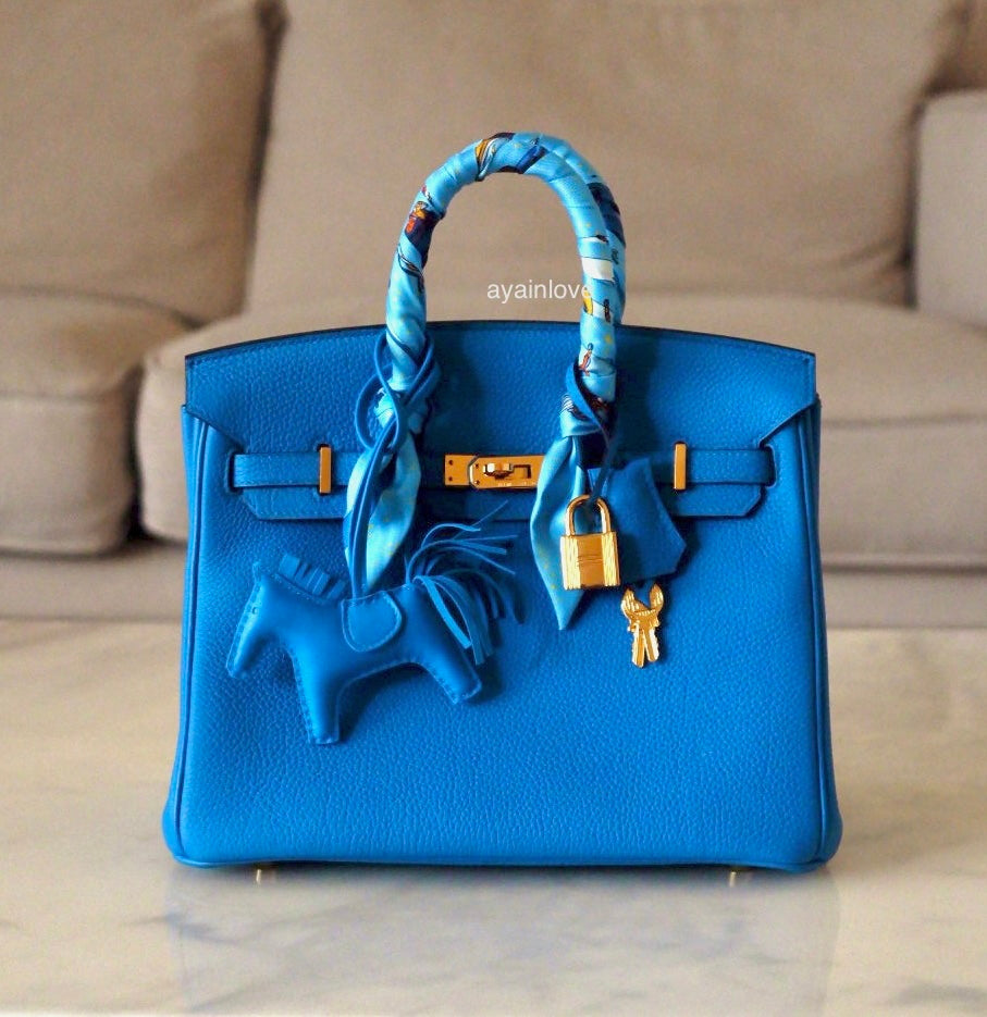 Hermes Blue Zanzibar Birkin Togo Hermes Epsom Birkin 30 Zanzibar
