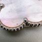 Van Cleef Arpels VCA White Mother of Pearl Magic Alhambra Pendant Necklace 18KT White Gold