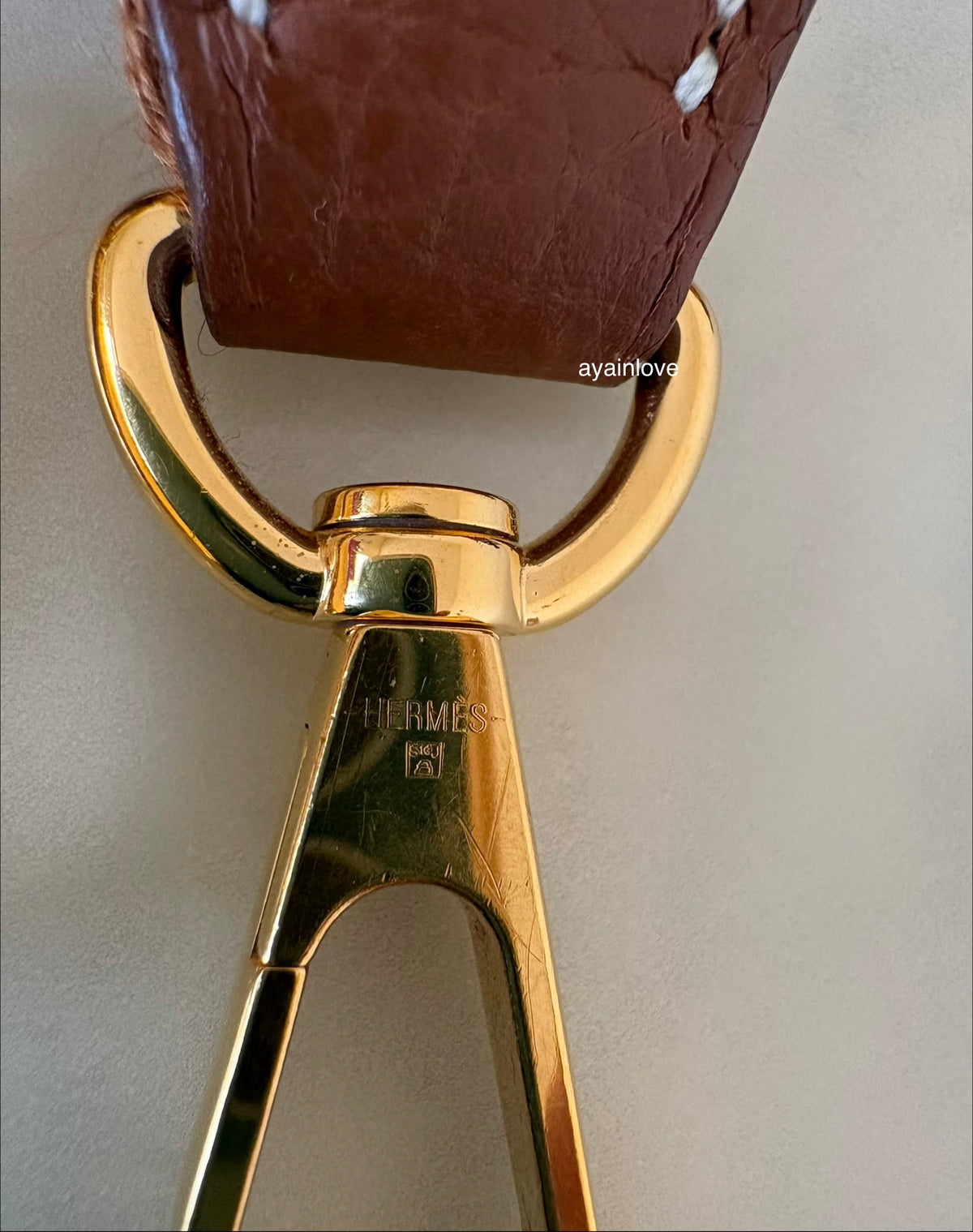 HERMES Mini Evelyne TPM 16 Amazone Gold Clemence Gold Hardware Z Stamp