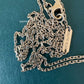 Van Cleef Arpels VCA White Mother of Pearl 18KT White Gold Vintage Alhambra Pendant Necklace