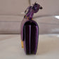 HERMES Constance Mini 18 Amethyst Purple Matte Alligator Leather Gold Hardware Y Stamp
