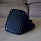 HERMES Picotin Lock 18 Caban Dark Blue Black Taurillion Clemence Gold Hardware K Stamp