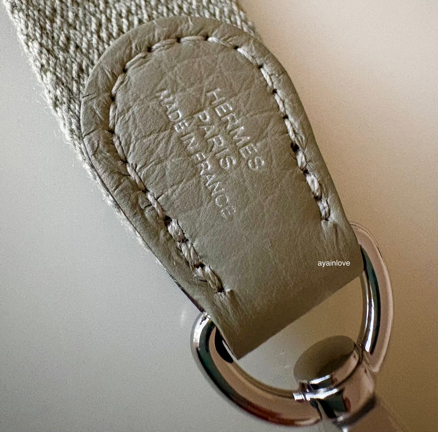 HERMES Mini Evelyne TPM 16 Amazone Sauge Green Clemence Palladium Hardware K Stamp