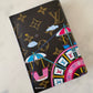 LV LOUIS VUITTON Animation Holiday 2020 Ferris Wheel Limited Vivienne Passport Cover Wallet
