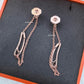 HERMES Chaine d’ Ancre Punk 18KT Rose Gold Earrings