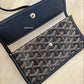 GOYARD St Saint Louis PM Navy Blue Tote Bag